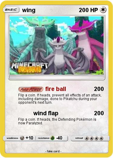 Pokemon wing