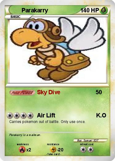 Pokemon Parakarry
