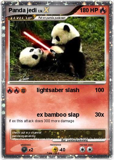 Pokemon Panda jedi