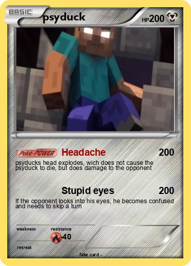 Pokemon psyduck