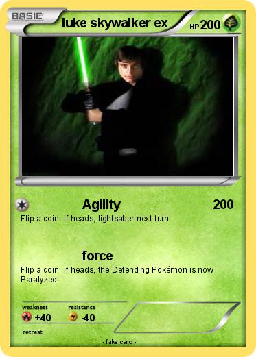 Pokemon luke skywalker ex