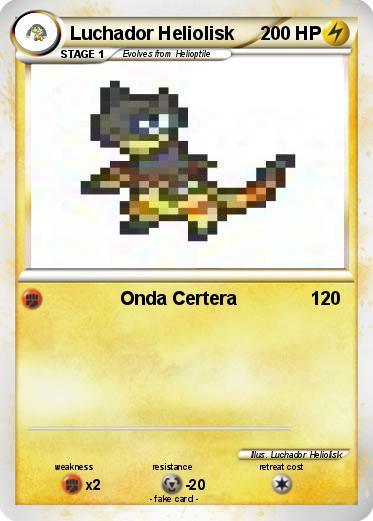 Pokemon Luchador Heliolisk