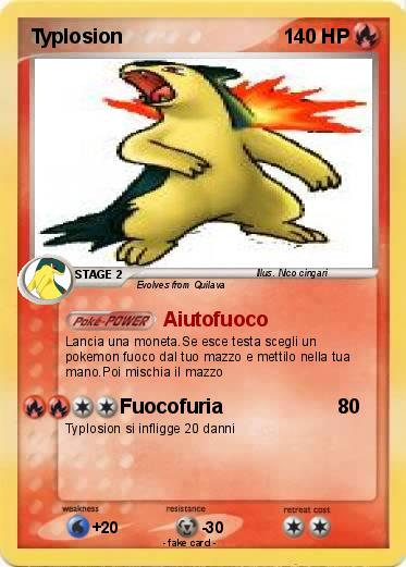Pokemon Typlosion