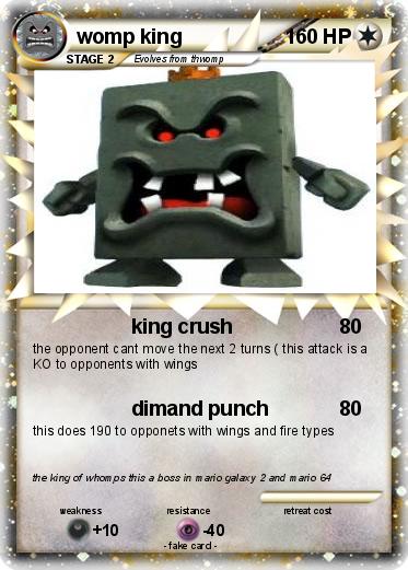 Pokemon womp king