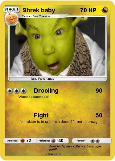 Pokemon Shrek baby