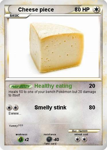 Pokemon Cheese piece