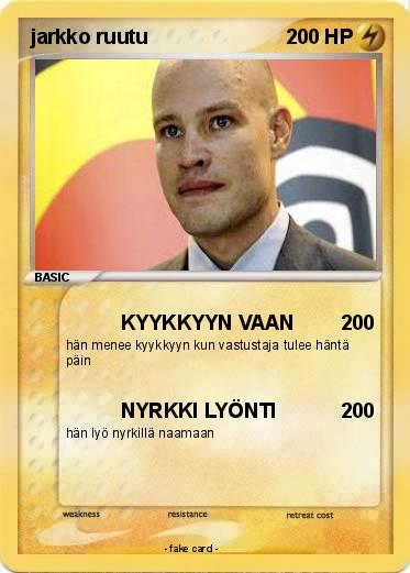 Pokemon jarkko ruutu