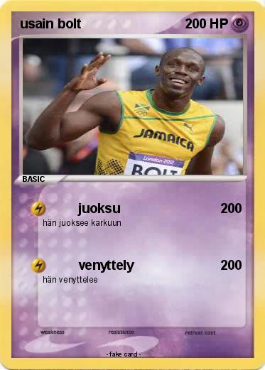 Pokemon usain bolt