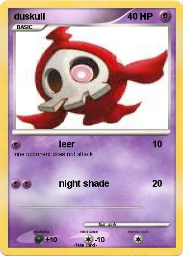 Pokemon duskull