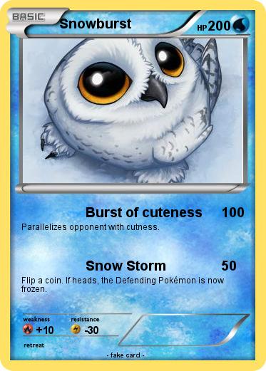 Pokemon Snowburst