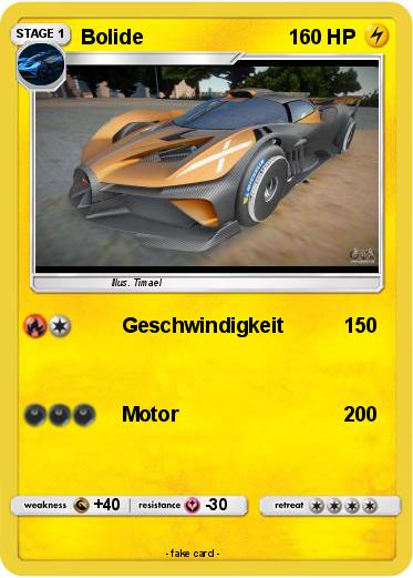 Pokemon Bolide