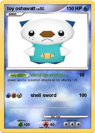 Pokemon toy oshawatt
