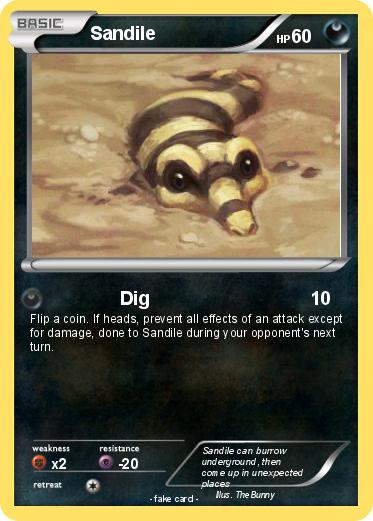 Pokemon Sandile