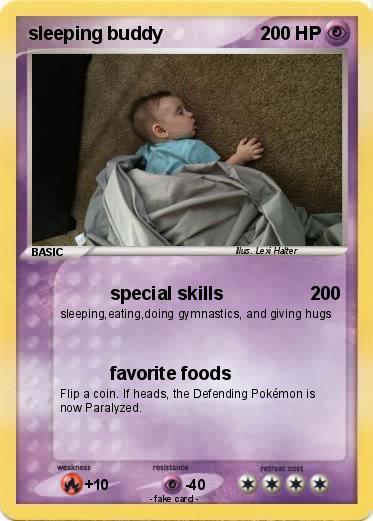 Pokemon sleeping buddy