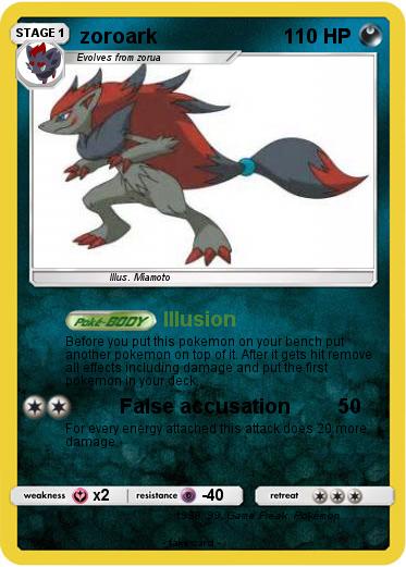 Pokemon zoroark
