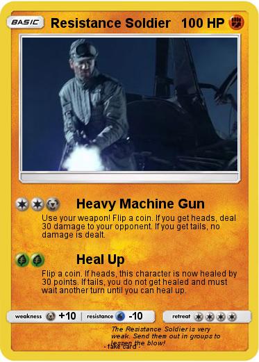 Pokemon Resistance Soldier