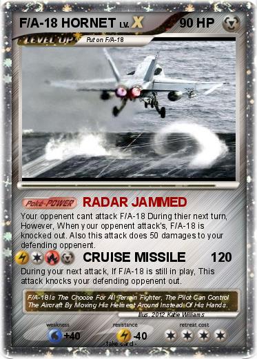 Pokemon F/A-18 HORNET