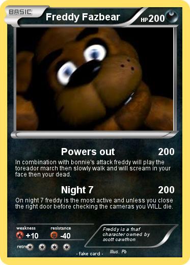 Pokemon Freddy Fazbear