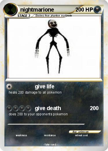 Pokemon nightmarione