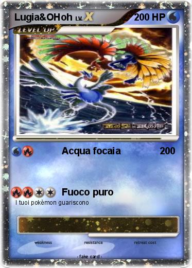 Pokemon Lugia&OHoh