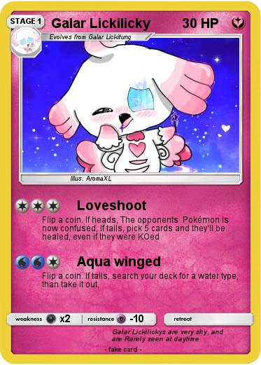 Pokemon Galar Lickilicky