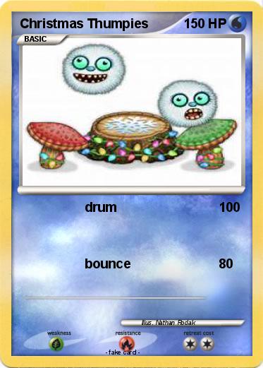 Pokemon Christmas Thumpies