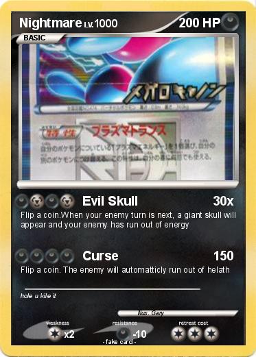 Pokemon Nightmare