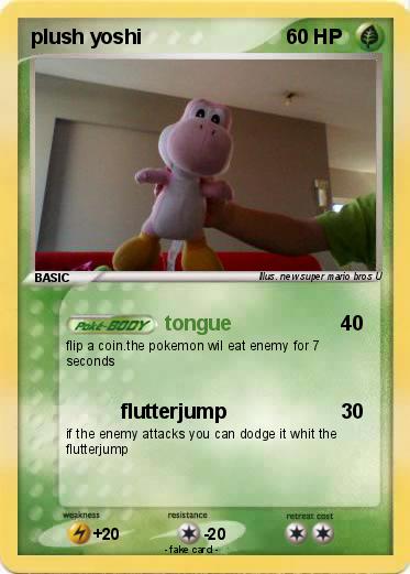 Pokemon plush yoshi
