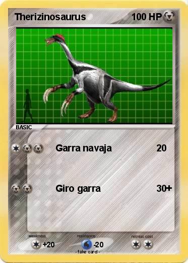 Pokemon Therizinosaurus