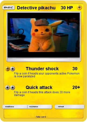 Pokemon Detective pikachu