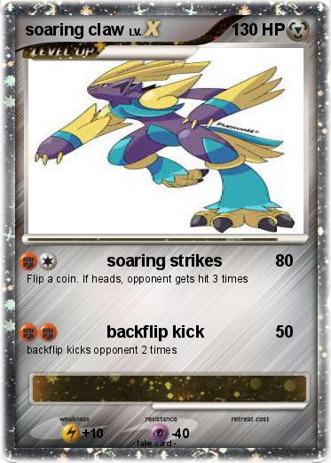 Pokemon soaring claw