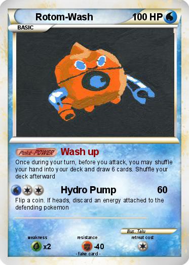 Pokemon Rotom-Wash