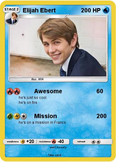 Pokemon Elijah Ebert
