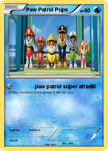 Pokemon Paw Patrol Pups