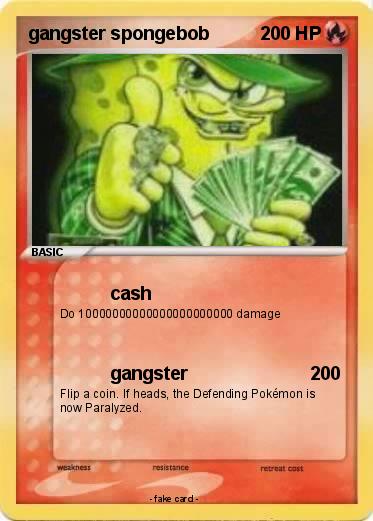 Pokemon gangster spongebob