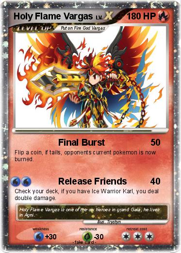 Pokemon Holy Flame Vargas
