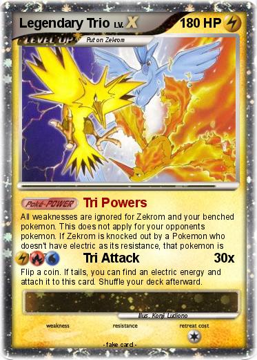 Pokemon Legendary Trio