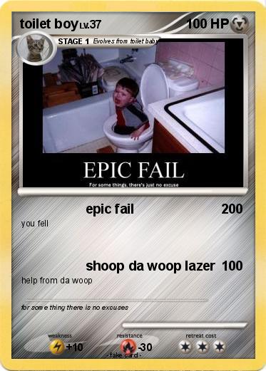 Pokemon toilet boy