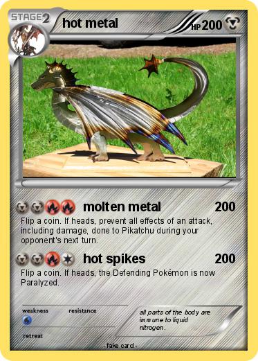 Pokemon hot metal