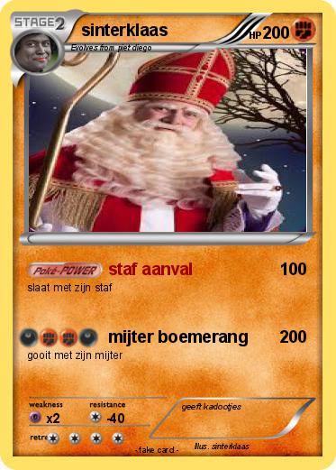 Pokemon sinterklaas