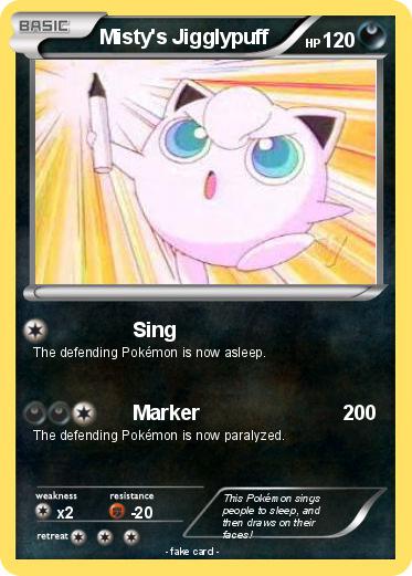 Pokemon Misty's Jigglypuff