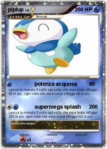 Pokemon piplup