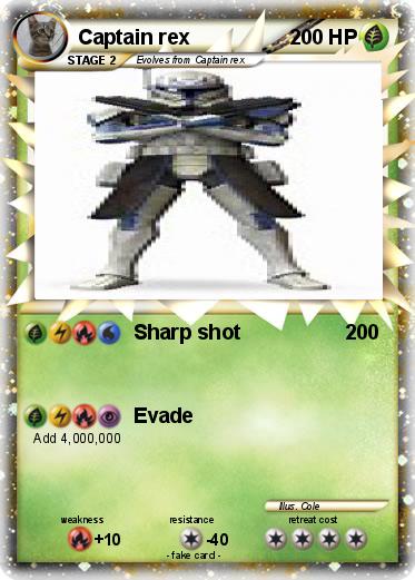 Pokemon Captain rex