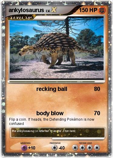 Pokemon ankylosaurus