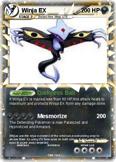 Pokemon Winja EX