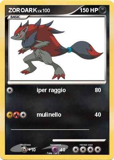 Pokemon ZOROARK