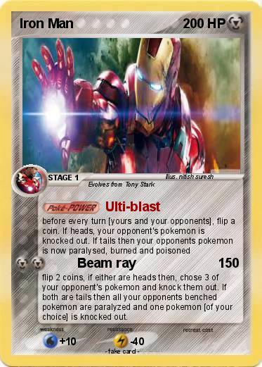 Pokemon Iron Man