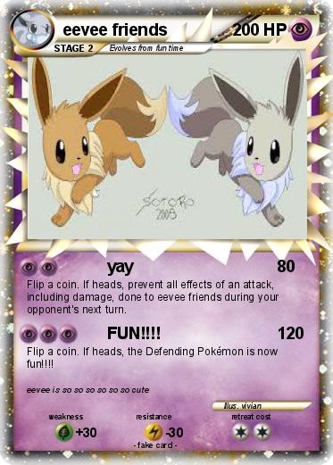 Pokemon eevee friends