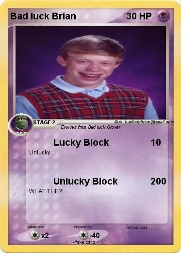 Pokemon Bad luck Brian