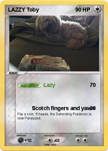 Pokemon LAZZY Toby